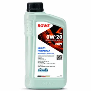 ROWE 20202001099 Масло моторное HIGHTEC MULTI FORMULA SAE 0W20 1л ACEA C5C6,API SPSN Plus , Ford WSS-M2C952-A1,GM dexos D, Jaguar Land Rover STJLR.03.5006, Mercedes 229.71, Opel OV 040 1547-A20,SAE 0W20