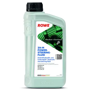 ROWE 30510001099 Жидкость гидравлическая ROWE HIGHTEC ZH-M POWER-STEERING-FLUID (1л) красная DEXRON IID, Mercedes 236.3,VW 009 300,ZF TE-ML09