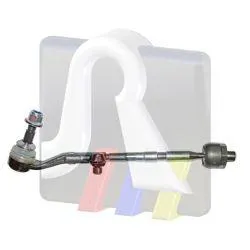 RTS 90095942 Рулевая тяга с наконечником левая BMW E81E87 1.6-2.3DE90E91 1.8-2.0D 05>