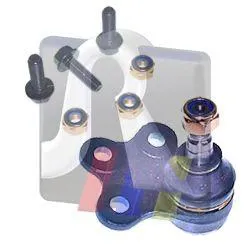 RTS 9300321056 Опора шаровая к-кт Opel Vectra 88-95 Astra 91>