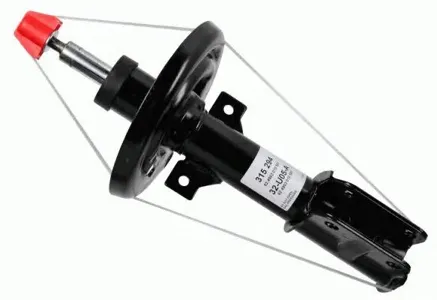 SACHS 315294 Амортизатор передний Renault Megane 08>