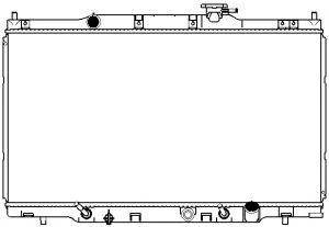 SAKURA 32111022 Радиатор Honda CR-V 2.0 02-06