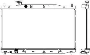 SAKURA 32118507 Радиатор АКПП Honda CR-V 2.4i 06>