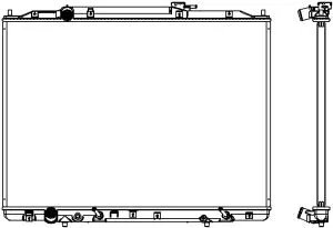 SAKURA 32118515 Радиатор АКПП Acura MDX 3.7i 07-08