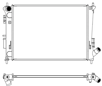 SAKURA 32217004 Радиатор
