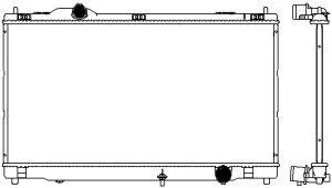 SAKURA 32718503 Радиатор