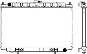 SAKURA 33411001 Радиатор