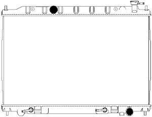 SAKURA 33411036 Радиатор