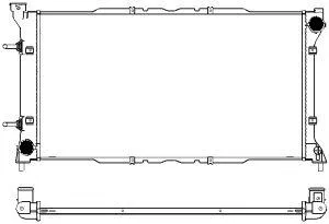 SAKURA 34211002 Радиатор МКПП Subaru Legacy II 2.0i 95-98