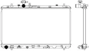 SAKURA 34318505 Радиатор