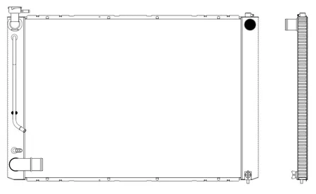 SAKURA 42718503 Радиатор