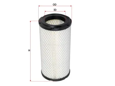 SAKURA A1126 Воздушный фильтр H280 D138 d81 Toyota
