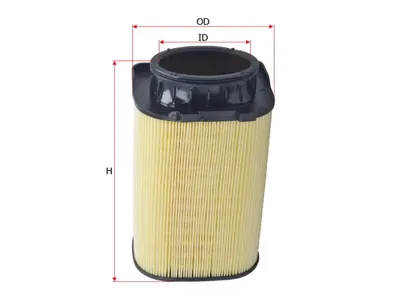 SAKURA A26430 Воздушный фильтр Mercedes W205W212R172 1.6i-2.0i 13>