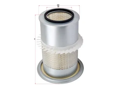 SAKURA AS7621 Воздушный фильтр H420 D296317 d153 Fiat
