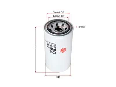 SAKURA C5611 Фильтр масляный