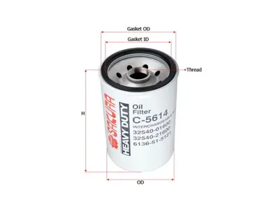 SAKURA C5614 Фильтр масляный