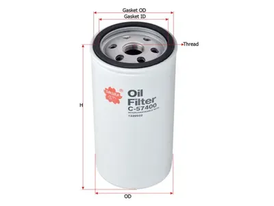 SAKURA C57400 Фильтр масляный