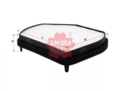 SAKURA CA1902 Фильтр салона Mercedes W202W210 all 93>