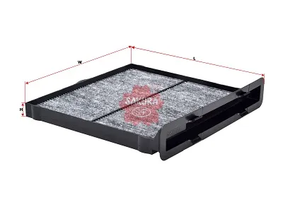 SAKURA CAC18450 Фильтр салона угольный