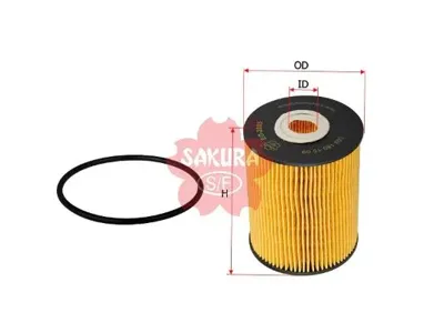 SAKURA EO2603 Фильтр масляный Audi A8 3.74.2 96>,VW Passat Golf VR65 2.3-2.9 92>