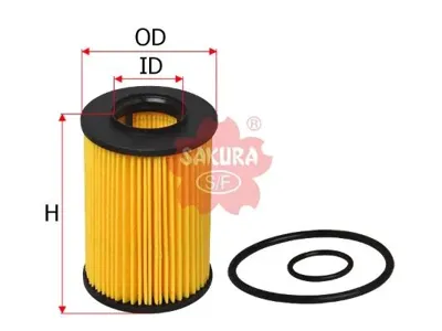 SAKURA EO26400 Фильтр масляный Mercedes W169W245 1.5-2.0 04>