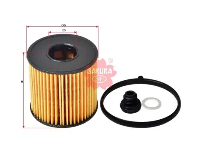 SAKURA EO28170 Фильтр масляный Kia Sportage 2.0 G4NL 22- Hyundai Creta 2.0 G4NA 21- Elantra 2.0 G4NL 21