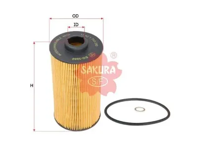 SAKURA EO3002 Фильтр масляный BMW E34E39E32E38 3.0i-5.4i 90>