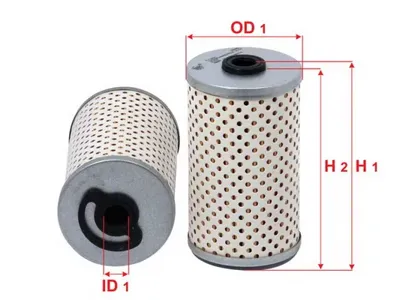 SAKURA F2601 Фильтр топливный Omn Mercedes 206D-809D OM314OM364