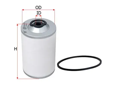SAKURA F2603 Воздушный фильтр HCV