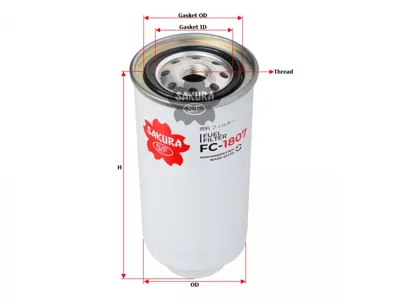 SAKURA FC1807 Фильтр топливный