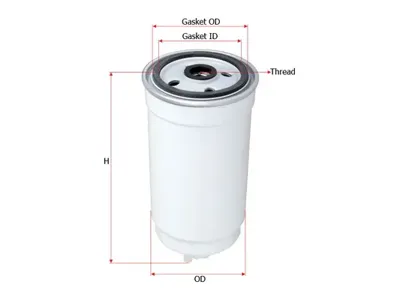 SAKURA FC3102 Фильтр топливный