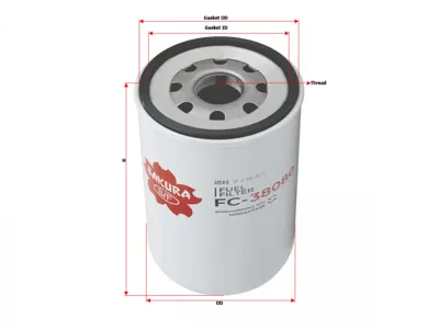 SAKURA FC38080 Фильтр топливный