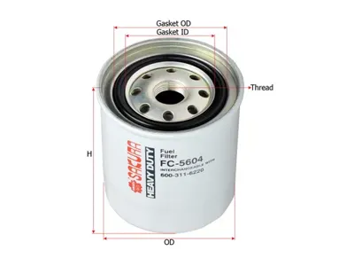 SAKURA FC5604 Фильтр топливный