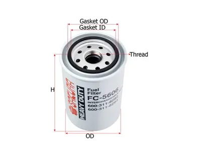 SAKURA FC5606 Фильтр топливный