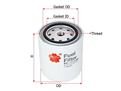 SAKURA FC71100 Фильтр топливный