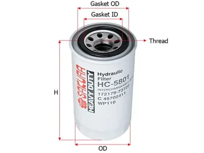 SAKURA HC5801 Фильтр гидравлический