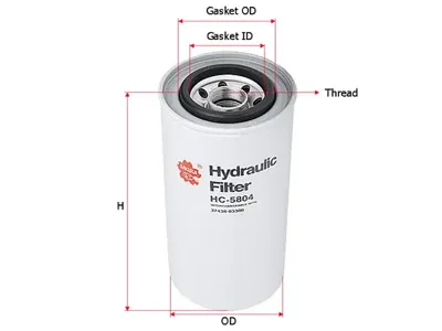 SAKURA HC5804 Фильтр гидравлический