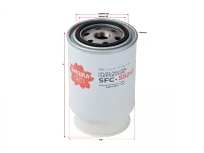SAKURA SFC55241 Фильтр топливный сепаратор