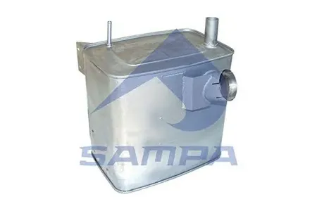 SAMPA 010453 Резонатор (Бочка) глушителя Mercedes