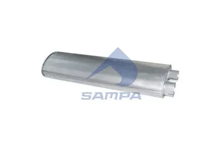 SAMPA 010462 Глушитель Mercedes 811-1514 овальный