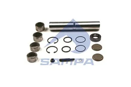 SAMPA 010640 Ремкомплект МERCEDES 809,814,817,914,1117 шкворня правого с подшипником (33х186мм) SAMPA