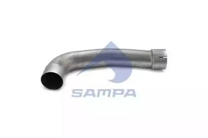 SAMPA 021296 труба глушителя передняя MAN