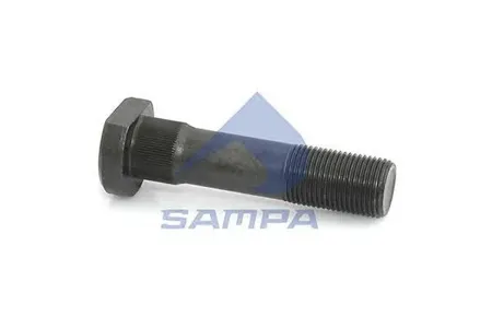 SAMPA 022403 Шпилька колеса MAN заднего (M18х1.5х85мм со шлицами) SAMPA