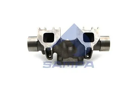 SAMPA 023028 Коллектор MAN TGS выпускной (средняя часть) SAMPA