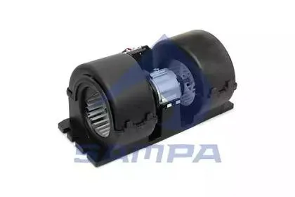 SAMPA 023188 Мотор отопителя MAN TGA (04-) в сборе с корпусом SAMPA