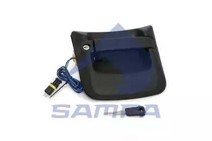 SAMPA 0232151 Ручка MAN TGA,TGS,TGX двери левой наружная (с выключателем) SAMPA