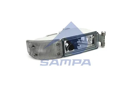 SAMPA 024086 Фара противотуманная MAN TGA с белым указателем поворота правая