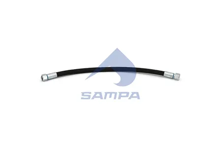 SAMPA 024161 Шланг тормозной MAN TGA,TGS L=520мм (гайка/гайка) SAMPA