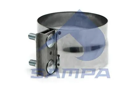 SAMPA 030444 Хомут глушителя VOLVO ленточный со ступенькой SAMPA