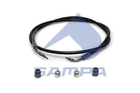 SAMPA 031127 шланг подъема кабины L=1255 Volvo FH12(G3), FM9(G1), FM12(G2)